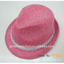 Chapéu de feltro de moda para mulheres